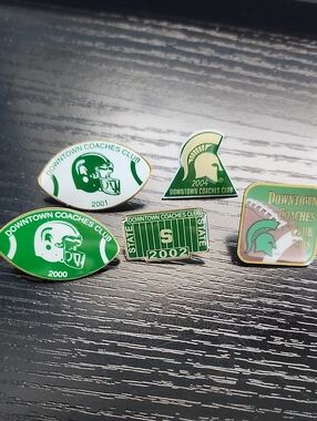 MSU Downtown Coaches Club Collectible Pin Lot